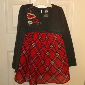 Girls 4T Kids Headquarters Plaid Dress